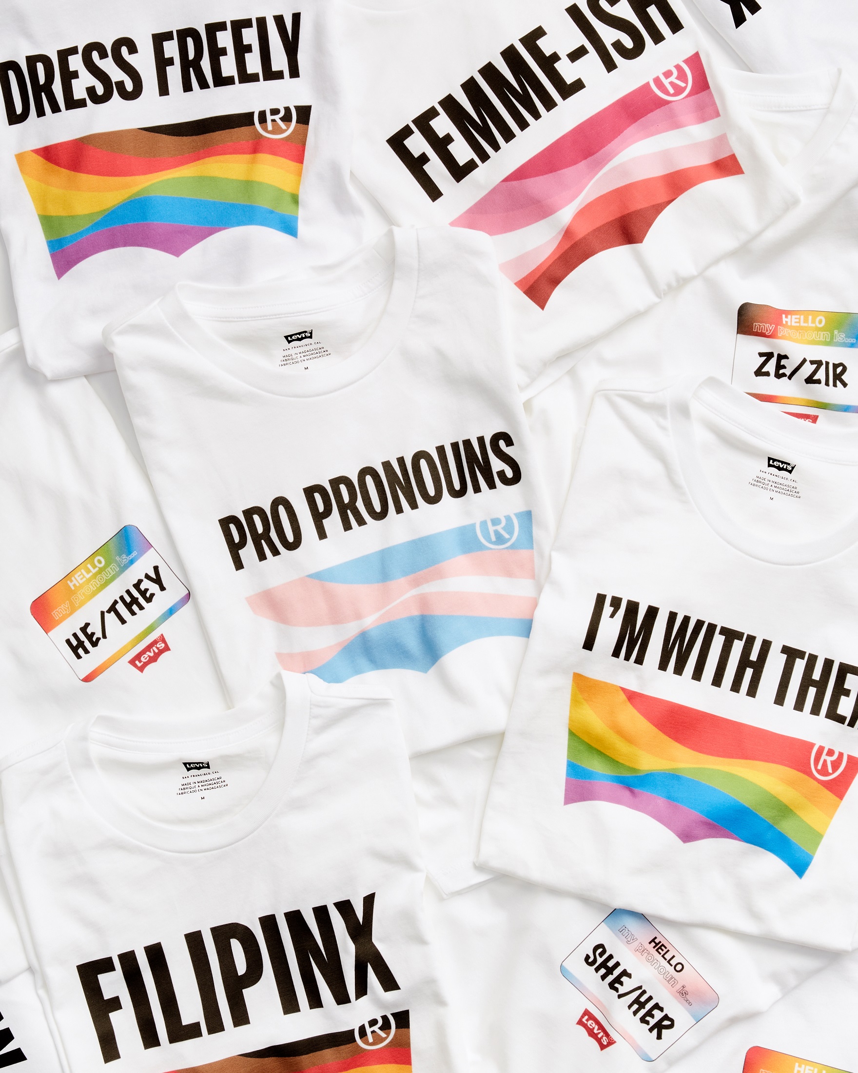 「每種身份，皆值得愛」LEVI’S推出2021 PRIDE平權系列服飾
